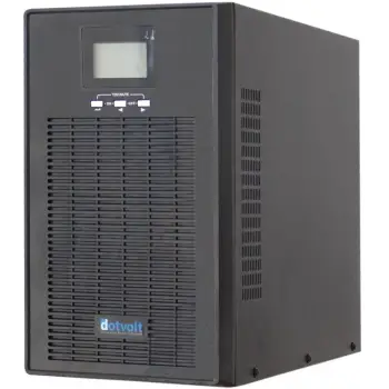 DOTVOLT VOLT MN PLUS 3 KVA 1-1 ONLINE UPS-6 X 12V 7AH PF;1