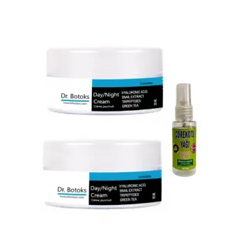 Dr Botoks Yaslanma Karşıtı Yüz Bakım Kremi 50 ml x 2 adet+Çörek Otu 30 ml