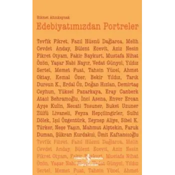 Edebiyatımızdan Portreler