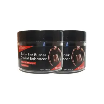 Eelhoe 2li Adet Belly Fatburner Sweat Enhancer Şekillendirme Kremi 100 ml