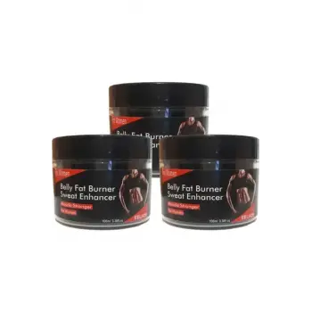 Eelhoe Belly Fat 3lü Adet Burner Sweat Enhancer Kadınlara Özel Şekillendirme Kremi 100 ml