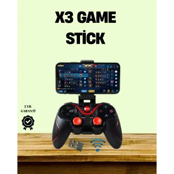 Ergonomik Tasarımlı Şarjlı Kablosuz Gamepad