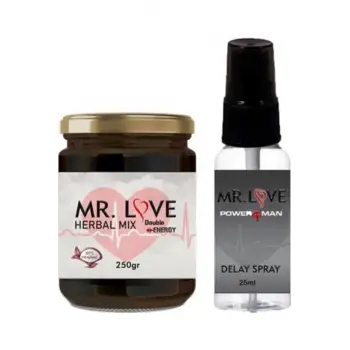 Erkek Macun 250 gr Mr Love 30 ml Uzun Deneyim Sprey