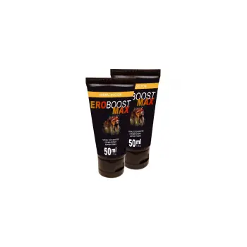 EroBoost Max 2 Adet Testo 50 ml Cream Boyut Harici Uygulama Kremi