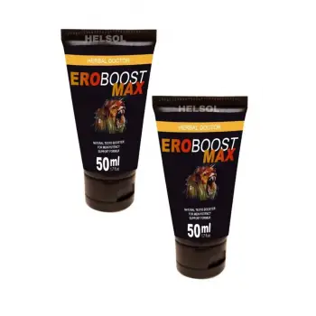 Eroboost Max Sertleştircili Masaj Bakım Kremi 50 ml X 2 Adet