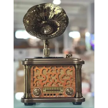 Everton Rt-588 Bluetooth Fm-Usb-Tf-Aux Şarjlı Nostaljik Radyo