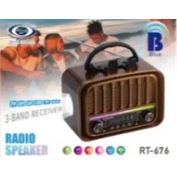 Everton RT-676 Bluetooth (rgb) Fenerli Usb-Micro Sd Nostaljik Radyo