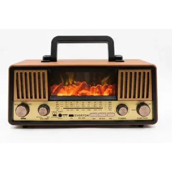 Everton Rt-703 Bluetooth Fm-Usb-Tf-Aux Şarjlı Nostaljik Radyo