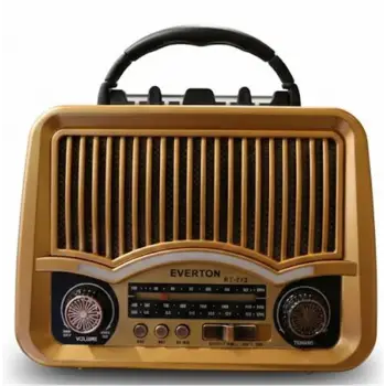 Everton RT-772 Bluetooth Usb-Micro Sd Nostaljik Radyo