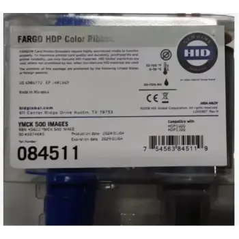 Fargo 084511 Ymck Renk Şerit Hdp5000 Yazıcı