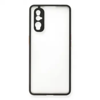 Find X2 Kılıf Montreal Silikon Kapak - Siyah