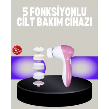 Fırçalı Yüz Temizleme ve Spa Masaj Cihazı