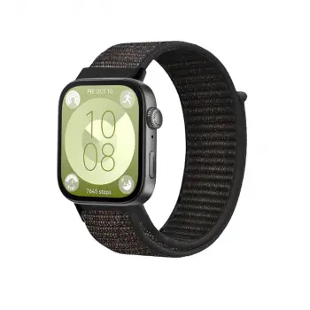 Fit 4 Hasırlı Cırtcırtlı Kordon - Siyah