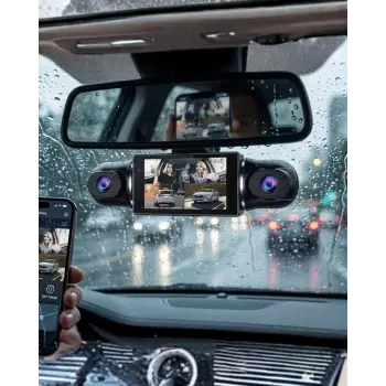 Full HD Araç Kamerası Gece Görüşlü G Sensörlü Akıllı Kayıt Sistemi