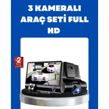 G-Sensör, Park Modu ve Döngüsel Kayıt Destekli Araç DVR