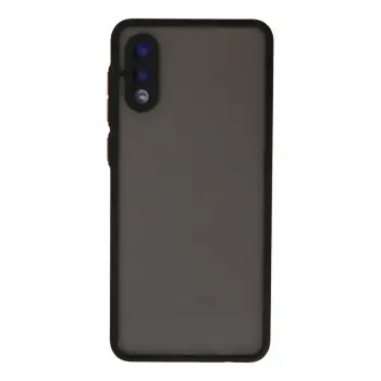 Galaxy A02 Kılıf Montreal Silikon Kapak - Siyah