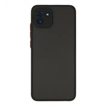 Galaxy A03 Kılıf Montreal Silikon Kapak - Siyah