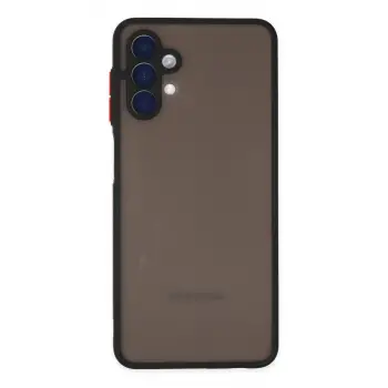Galaxy A04S Kılıf Montreal Silikon Kapak - Siyah