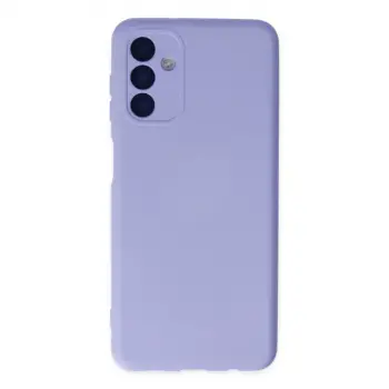Galaxy A04S Kılıf Nano içi Kadife Silikon - Lila