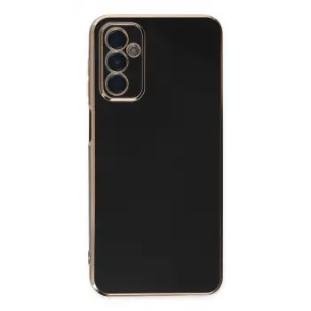 Galaxy A04S Kılıf Volet Silikon - Siyah