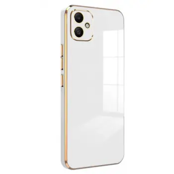 Galaxy A05 Kılıf Volet Silikon - Beyaz