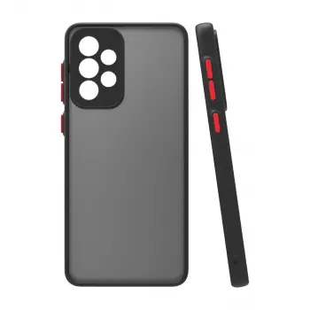 Galaxy A13 4G Kılıf Montreal Silikon Kapak - Siyah