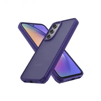 Galaxy A14 4G Kılıf Elegant Kapak - Derin Mor