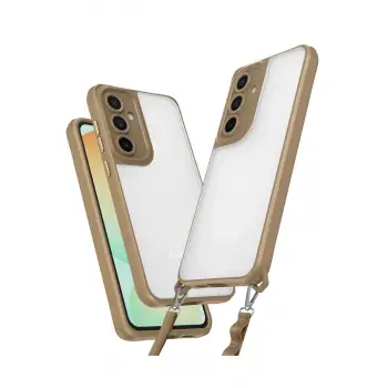 Galaxy A15 4G Kılıf Penta Silikon Kılıf - Çöl Titanyum