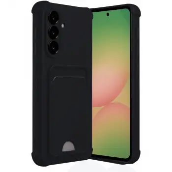 Galaxy A17 5G Kelvin Kartvizitli Silikon - Siyah