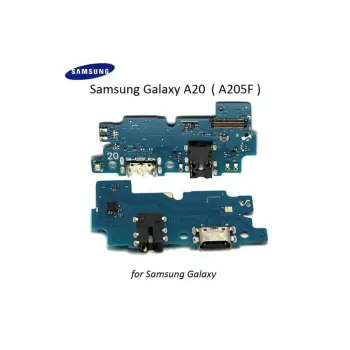 Galaxy A20 ( A205f ) Şarj Kulaklık Soket Mikrofon