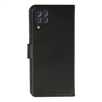 Galaxy A22 Kılıf Trend S Plus Kapaklı Kılıf - Siyah