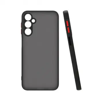 Galaxy A25 5G Kılıf Montreal Silikon Kapak - Siyah