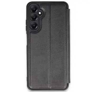 Galaxy A26 Kılıf Flip Cover - Siyah