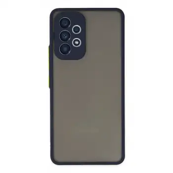 Galaxy A33 5G Kılıf Montreal Silikon Kapak - Lacivert