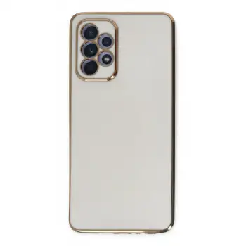 Galaxy A52 Kılıf Volet Silikon - Beyaz