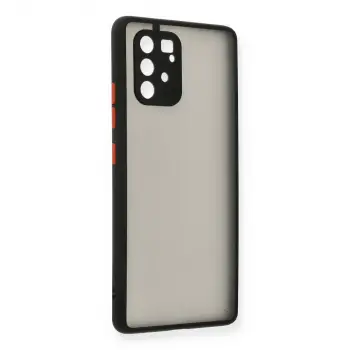 Galaxy A91 / S10 Lite Kılıf Montreal Silikon Kapak - Siyah