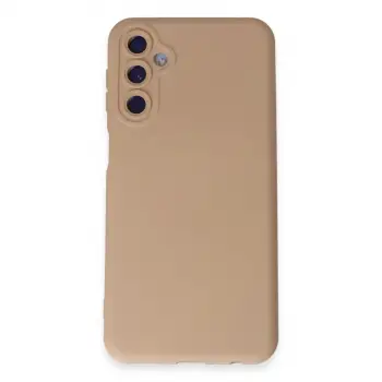 Galaxy M14 5G Kılıf Nano içi Kadife Silikon - Pudra