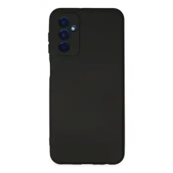 Galaxy M23 Kılıf Nano içi Kadife Silikon - Siyah