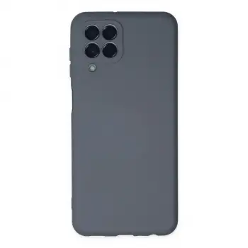 Galaxy M33 Kılıf Nano içi Kadife Silikon - Gri