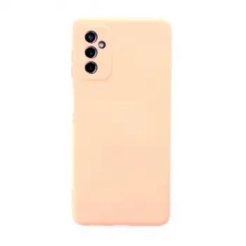 Galaxy M52 5G Kılıf Nano içi Kadife Silikon - Pudra