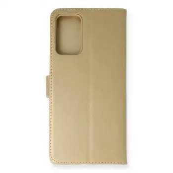 Galaxy Note 20 Kılıf Trend S Plus Kapaklı Kılıf - Gold
