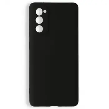 Galaxy S20 FE Kılıf Nano içi Kadife Silikon - Siyah