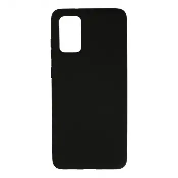 Galaxy S20 Plus Kılıf Nano içi Kadife Silikon - Siyah