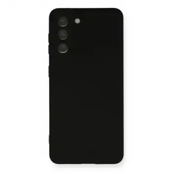 Galaxy S21 Kılıf Nano içi Kadife Silikon - Siyah