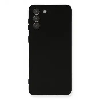 Galaxy S21 Plus Kılıf Nano içi Kadife Silikon - Siyah