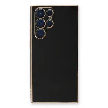 Galaxy S22 Ultra Kılıf Volet Silikon - Siyah