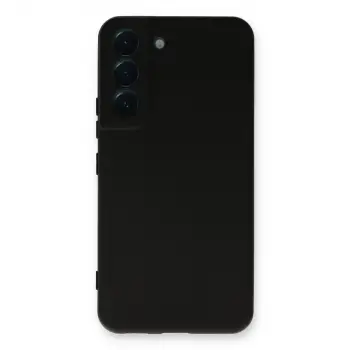 Galaxy S23 Kılıf Nano içi Kadife Silikon - Siyah