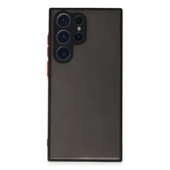 Galaxy S23 Ultra Kılıf Montreal Silikon Kapak - Siyah