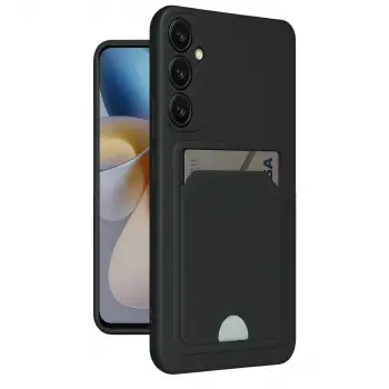 Galaxy S24 Plus Kelvin Kartvizitli Silikon - Siyah
