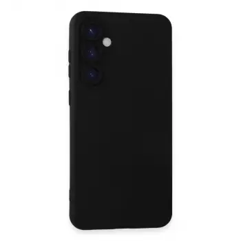 Galaxy S24 Plus Kılıf Nano içi Kadife Silikon - Siyah